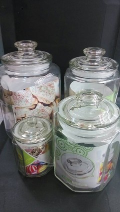 厂家直销茶叶罐糖罐专用玻璃密封罐 沈阳东北日用杂品市场心然日杂批发部